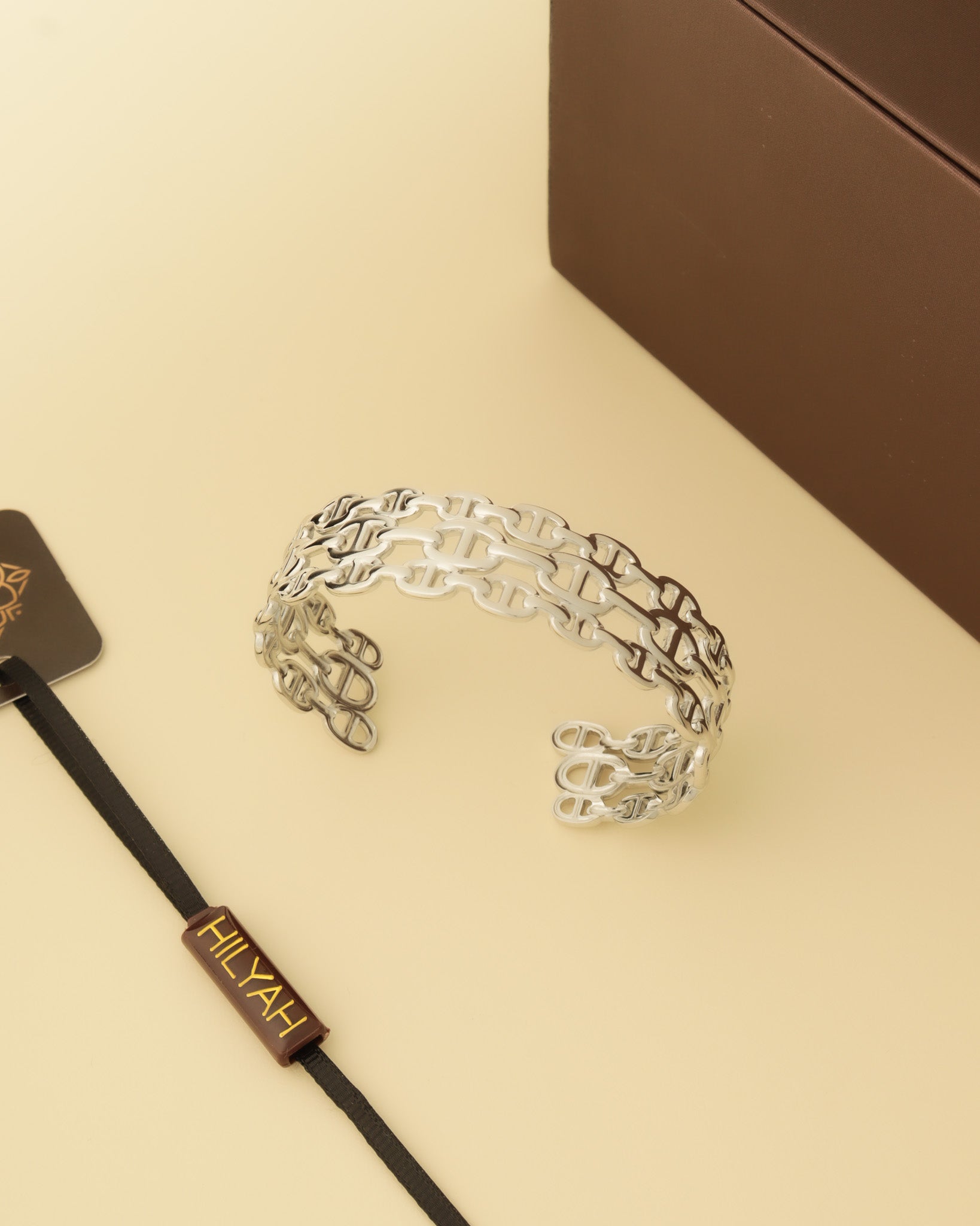 Platinum Imperial Link Cuff
