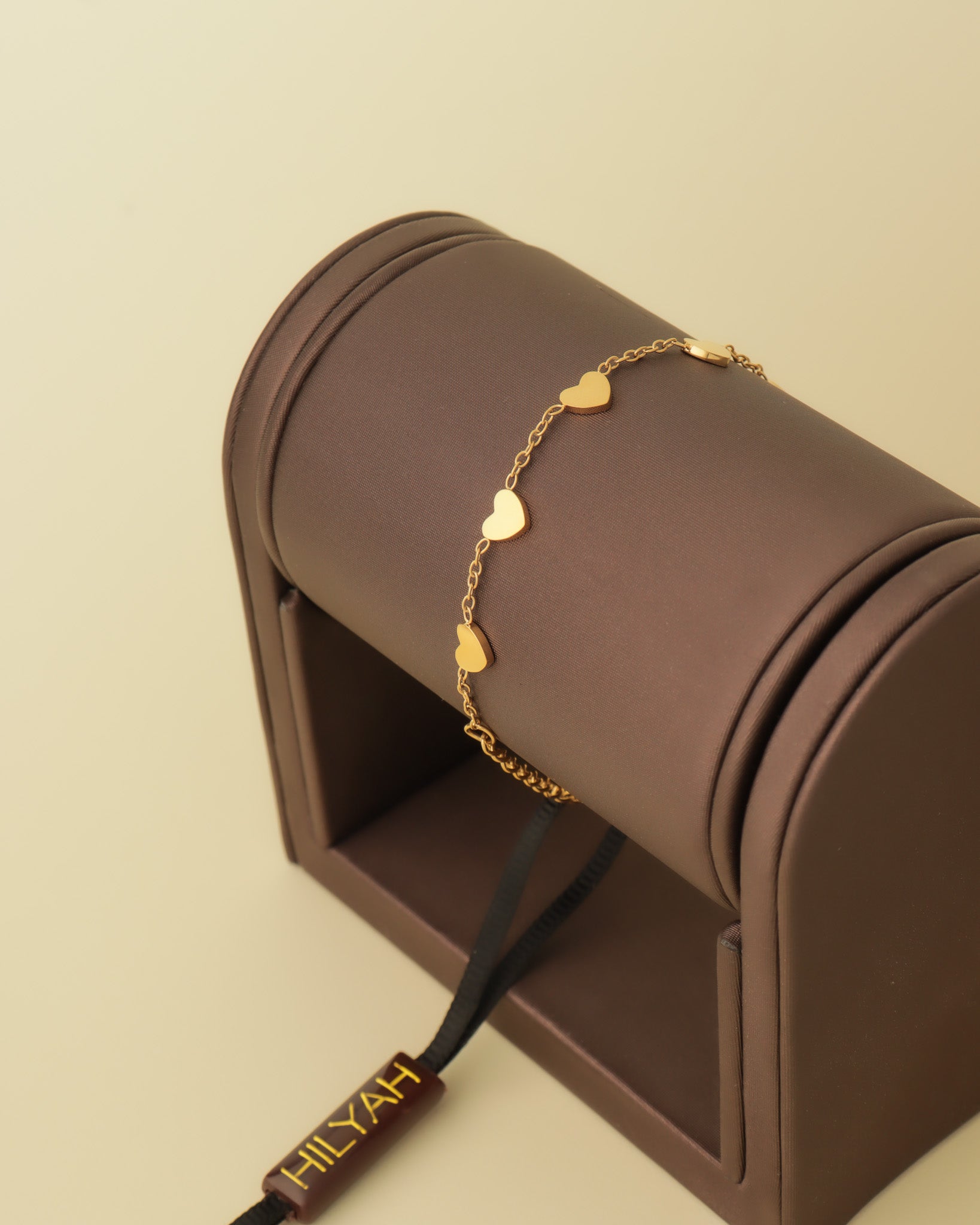 Golden Hearts Bracelet