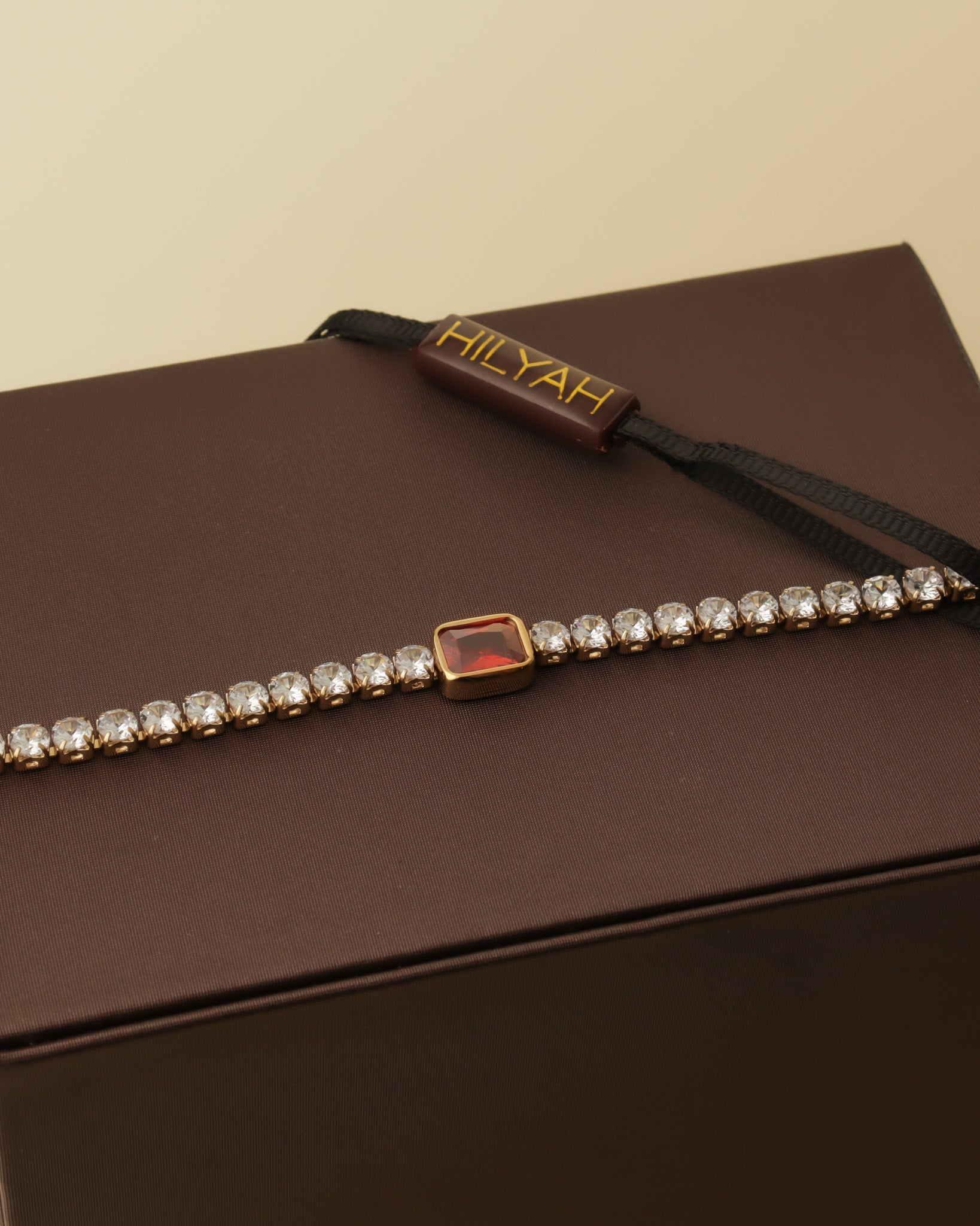 Crimson Royale tennis Bracelet