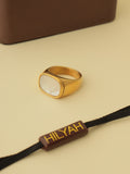 White Crest Ring