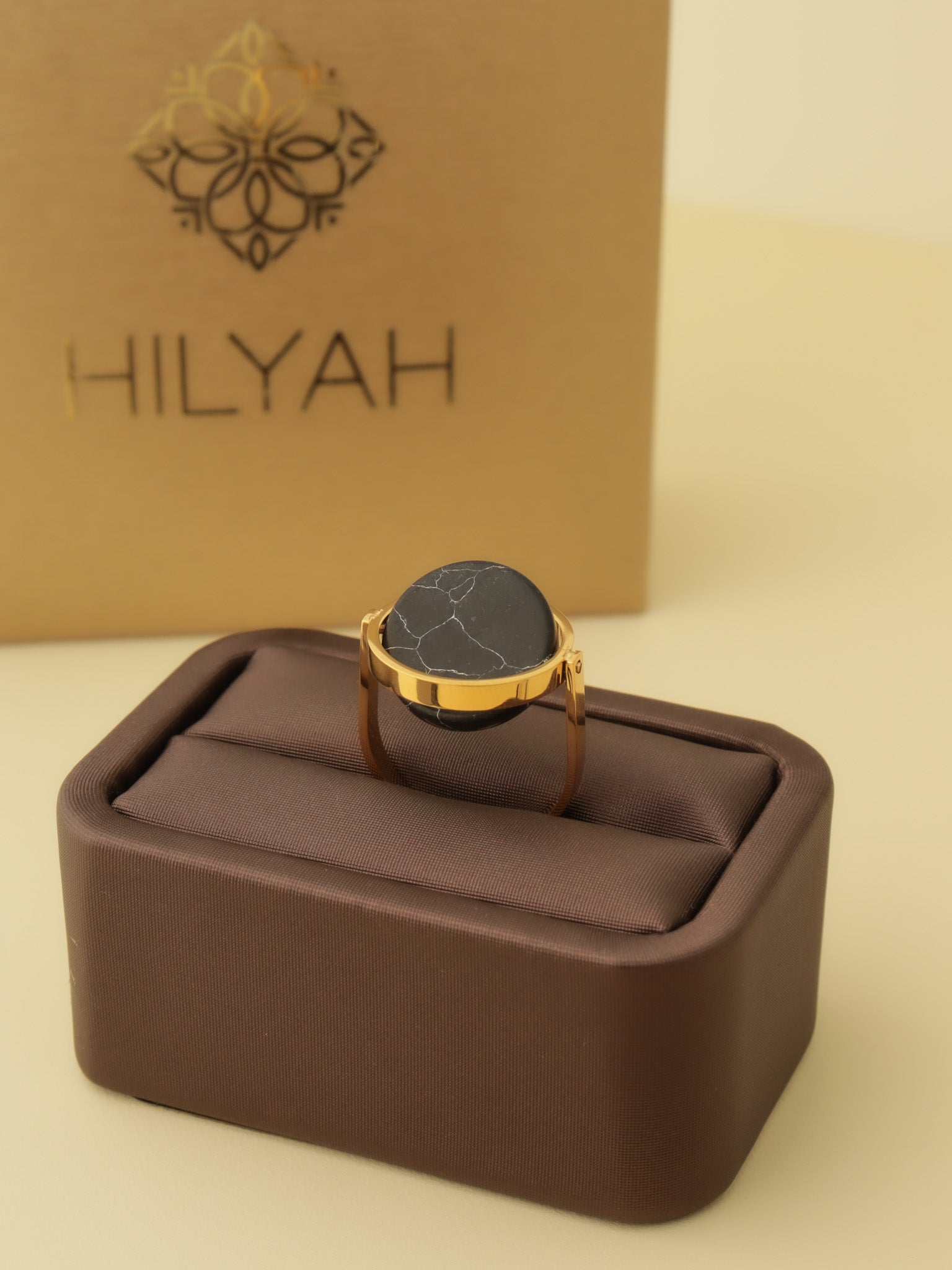 Midnight Graphite Ring