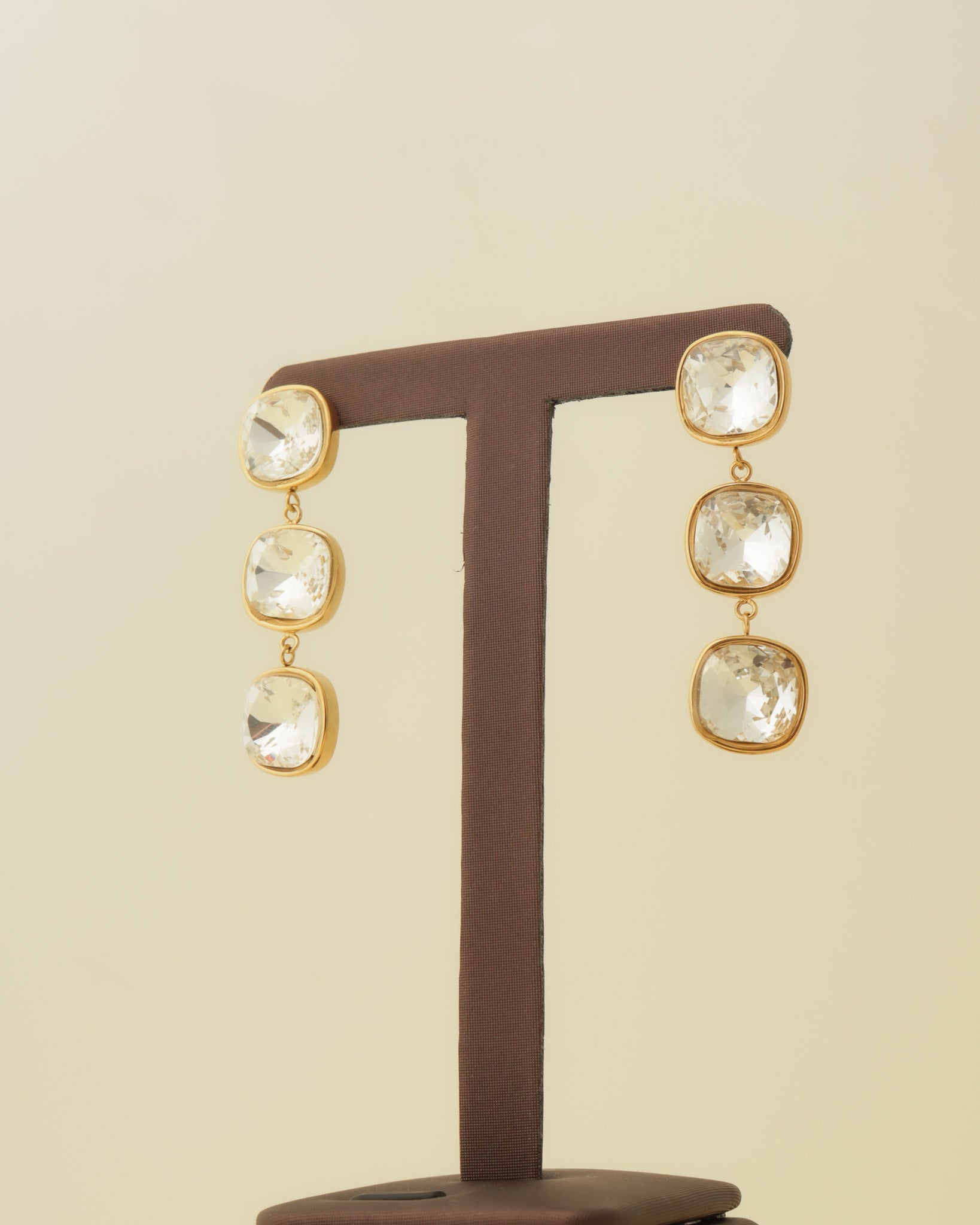 Crystal Cascade Earrings