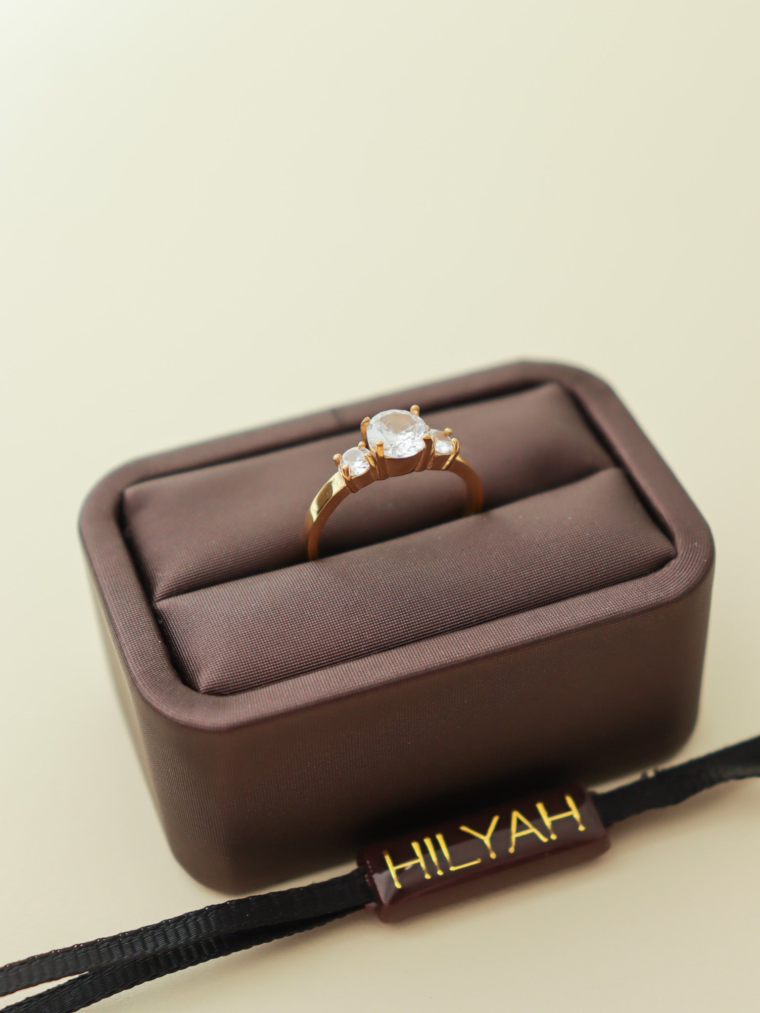 Classic Trio Crystal Ring