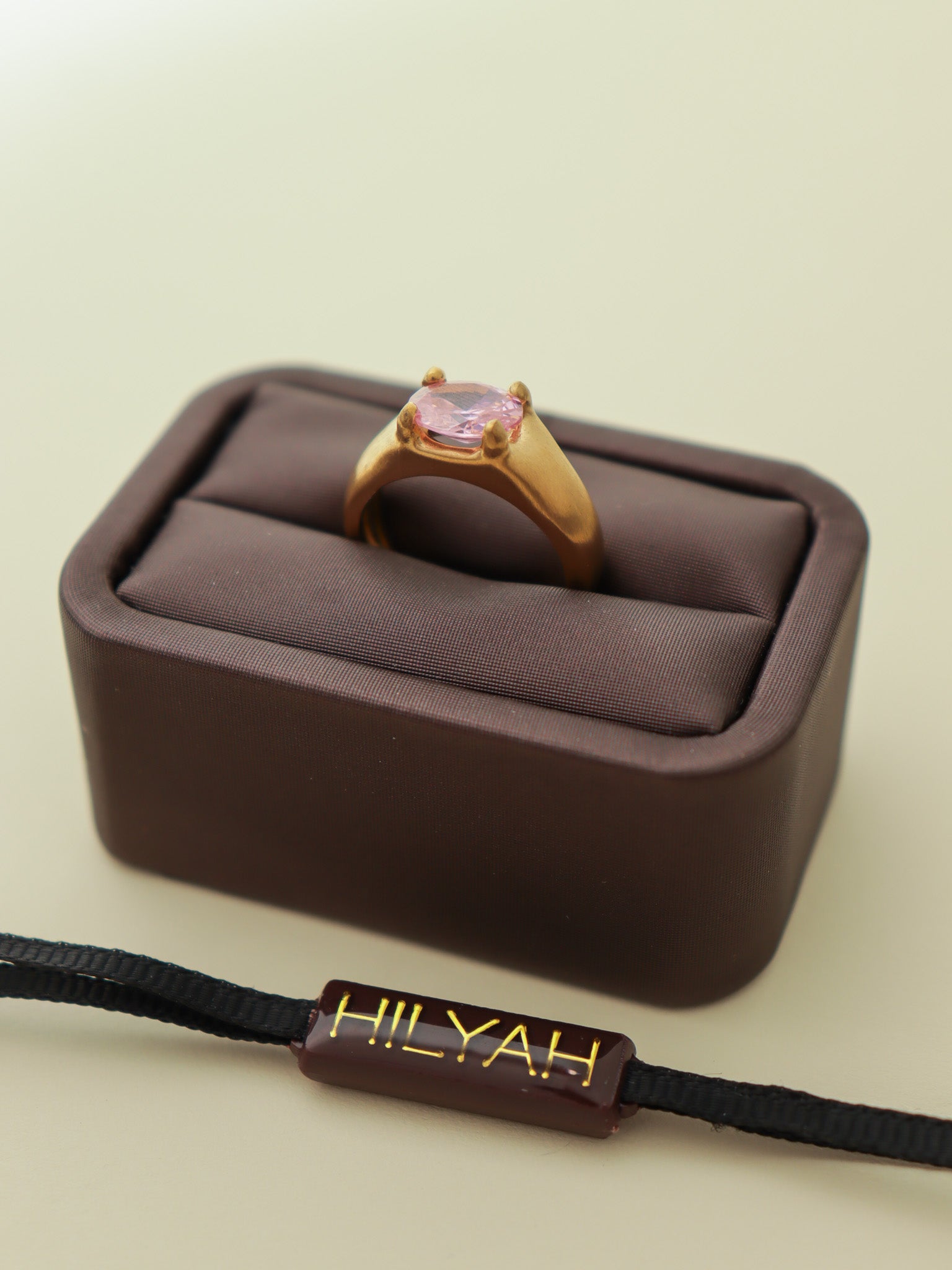 Rose Solitaire Ring