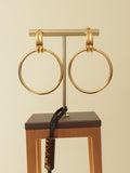 Classic Golden Hoop Earrings