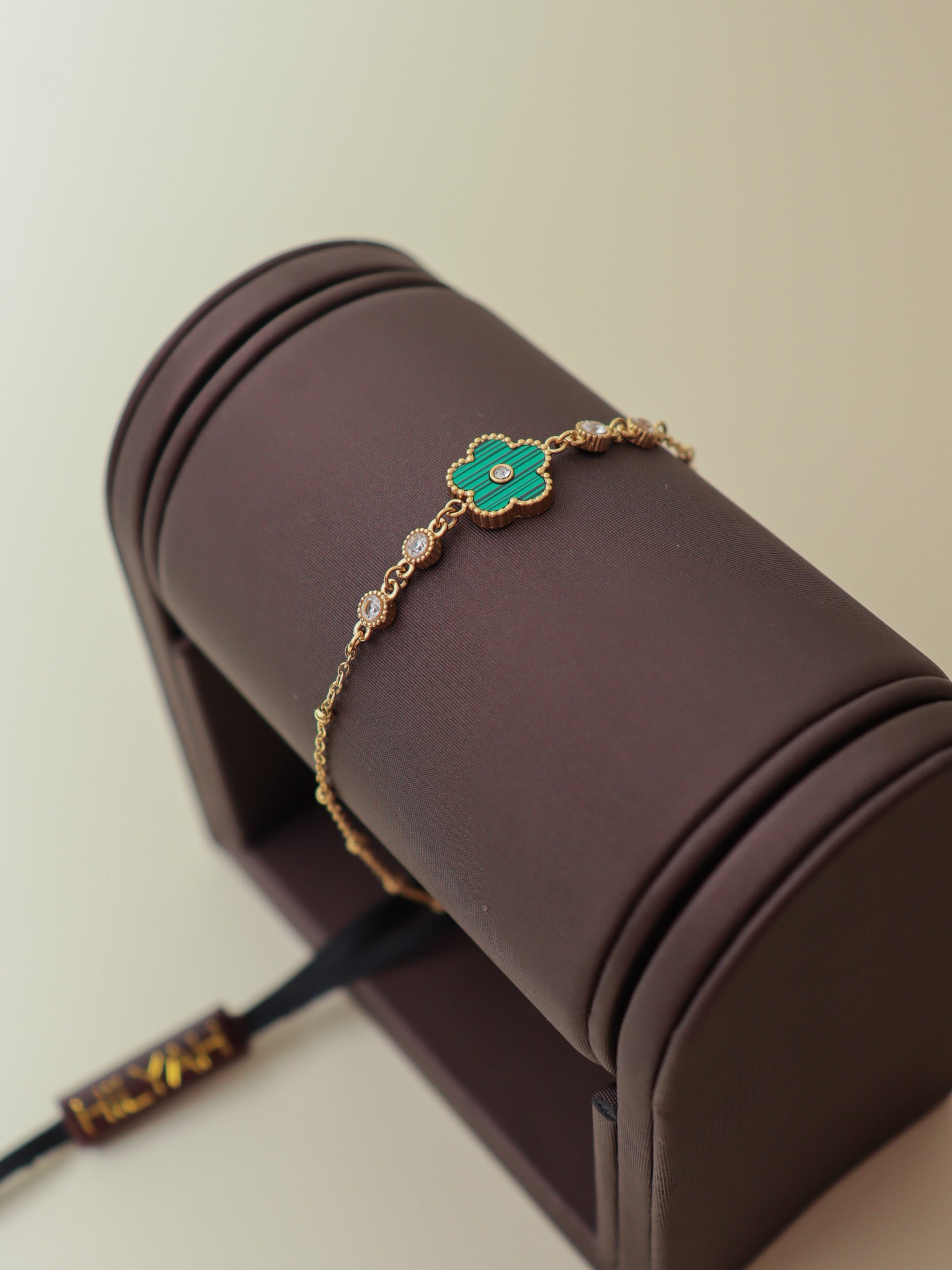 Emerald Clover Bracelet