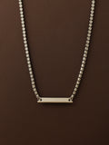 Luxe Crystal Bar Necklace