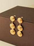 Spiral Drop Earrings