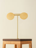 Minimal Round Disc Stud Earrings