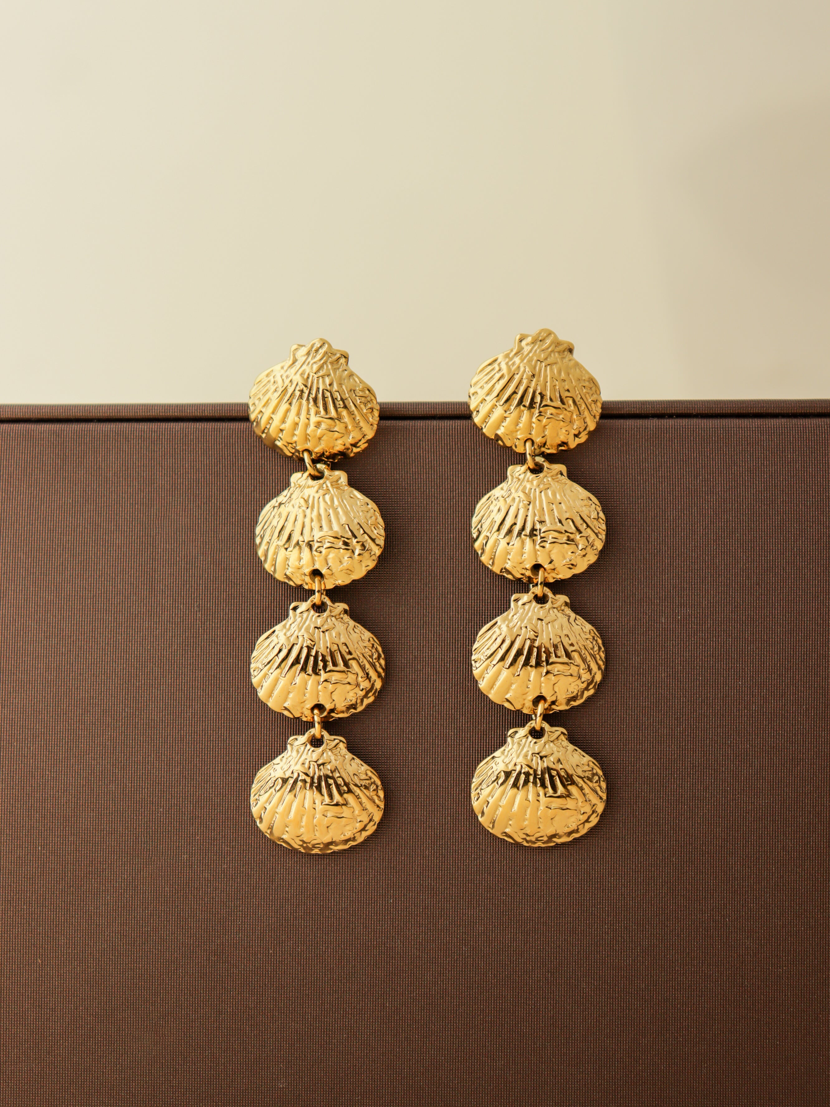Seaside Shell Cascade Earrings