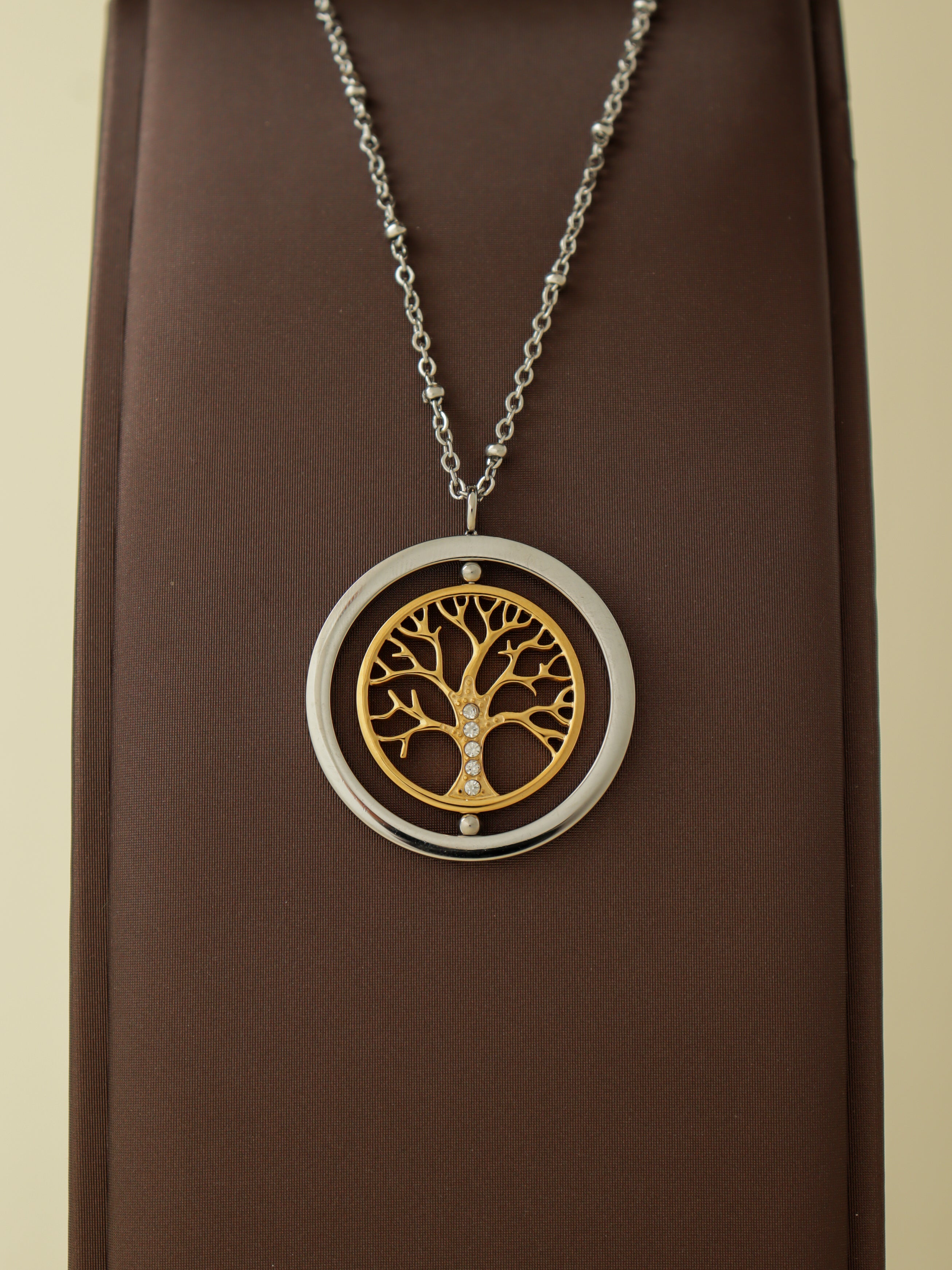 Tree of Life Circle Pendant (S)