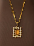 Le Marron Pendant Necklace