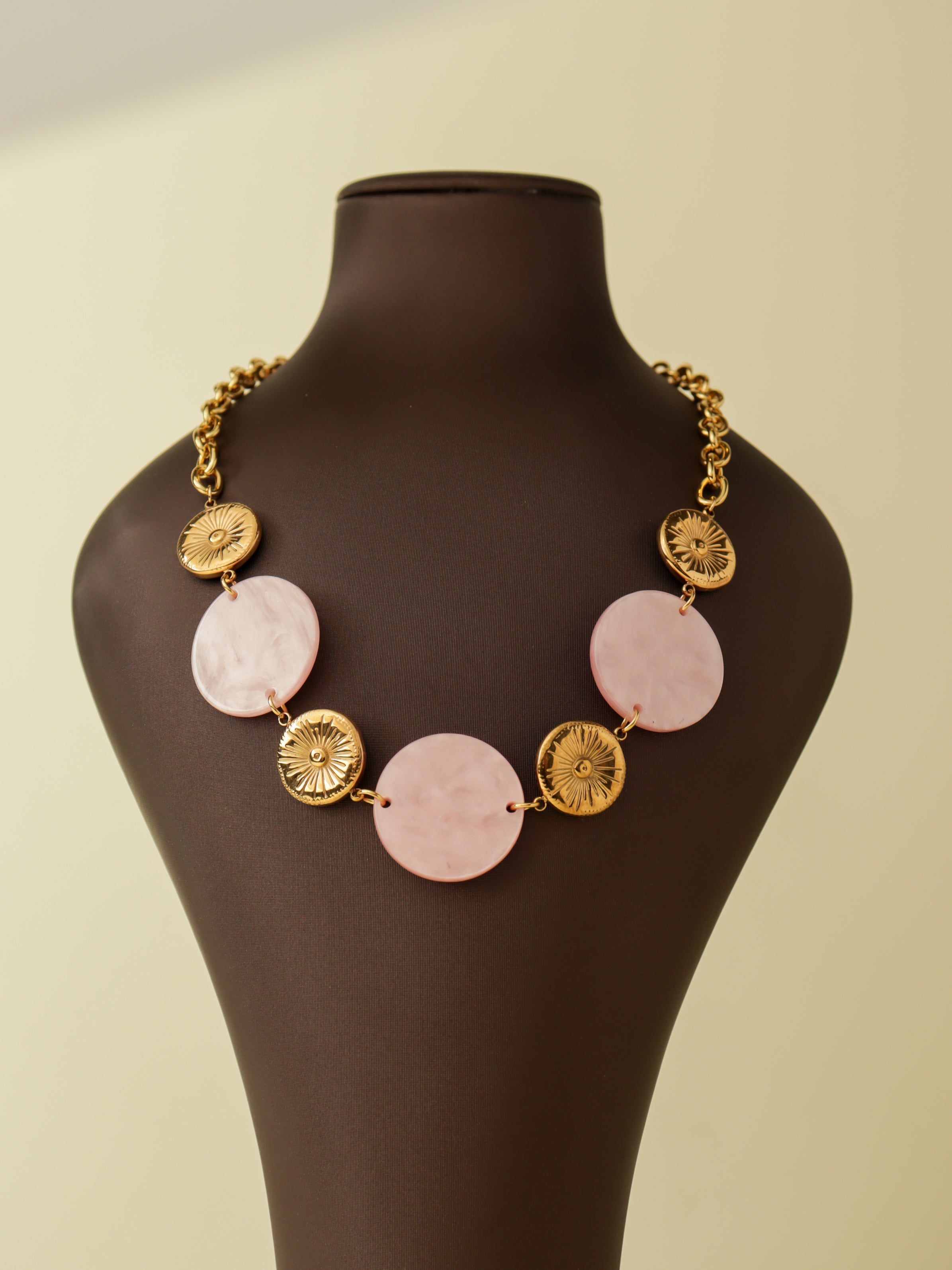 Blush Muse Statement Necklace