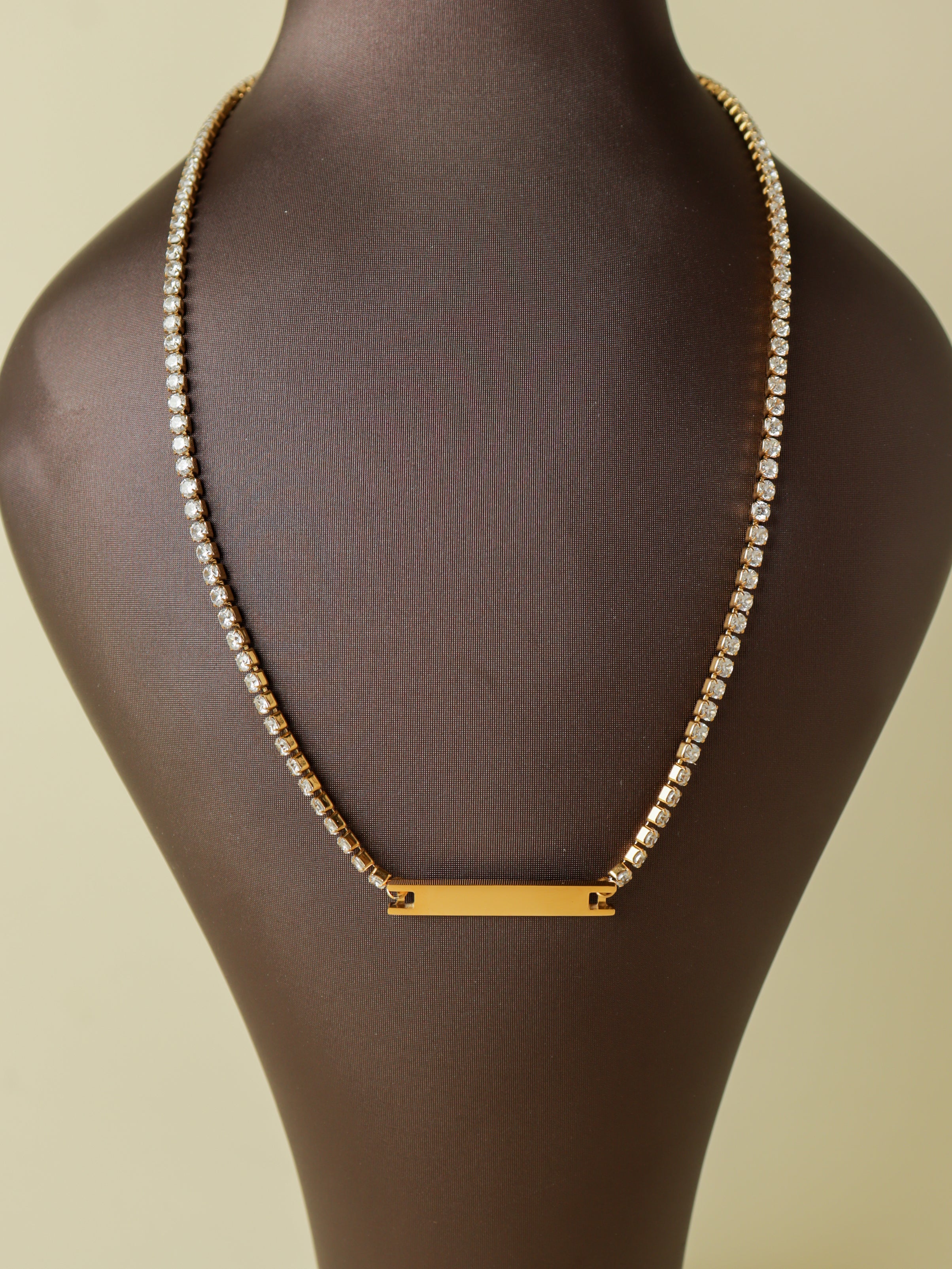 Bar Tennis Necklace