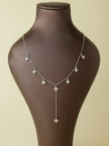 Celeste Drop Charm Necklace
