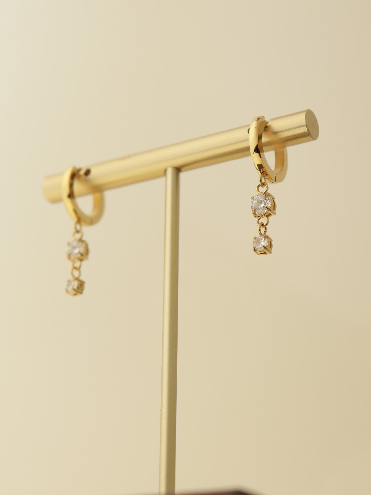 Céleste Duo Drop Hoops