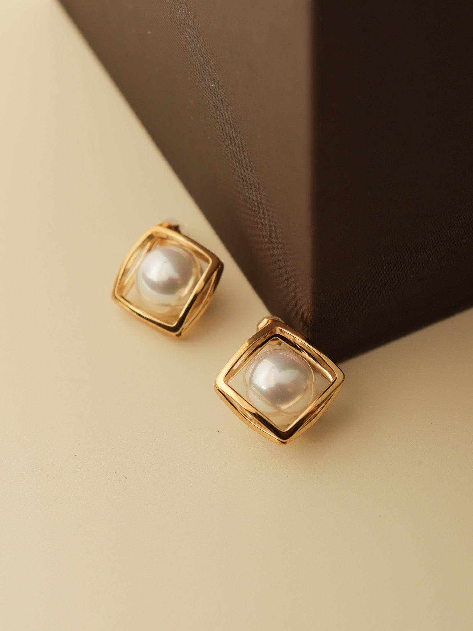 Luna Square Earrings