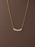 Bella Crystal Arc Necklace