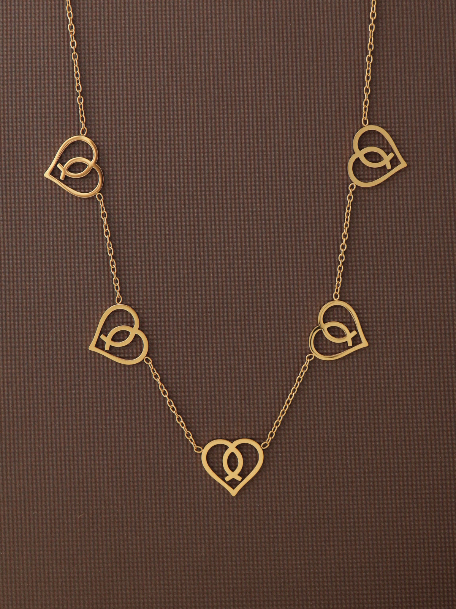 Amora Hearts Necklace