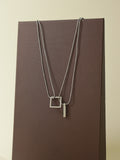 Silva Duo Pendant Necklace