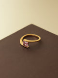 Roséa Open Crystal Ring