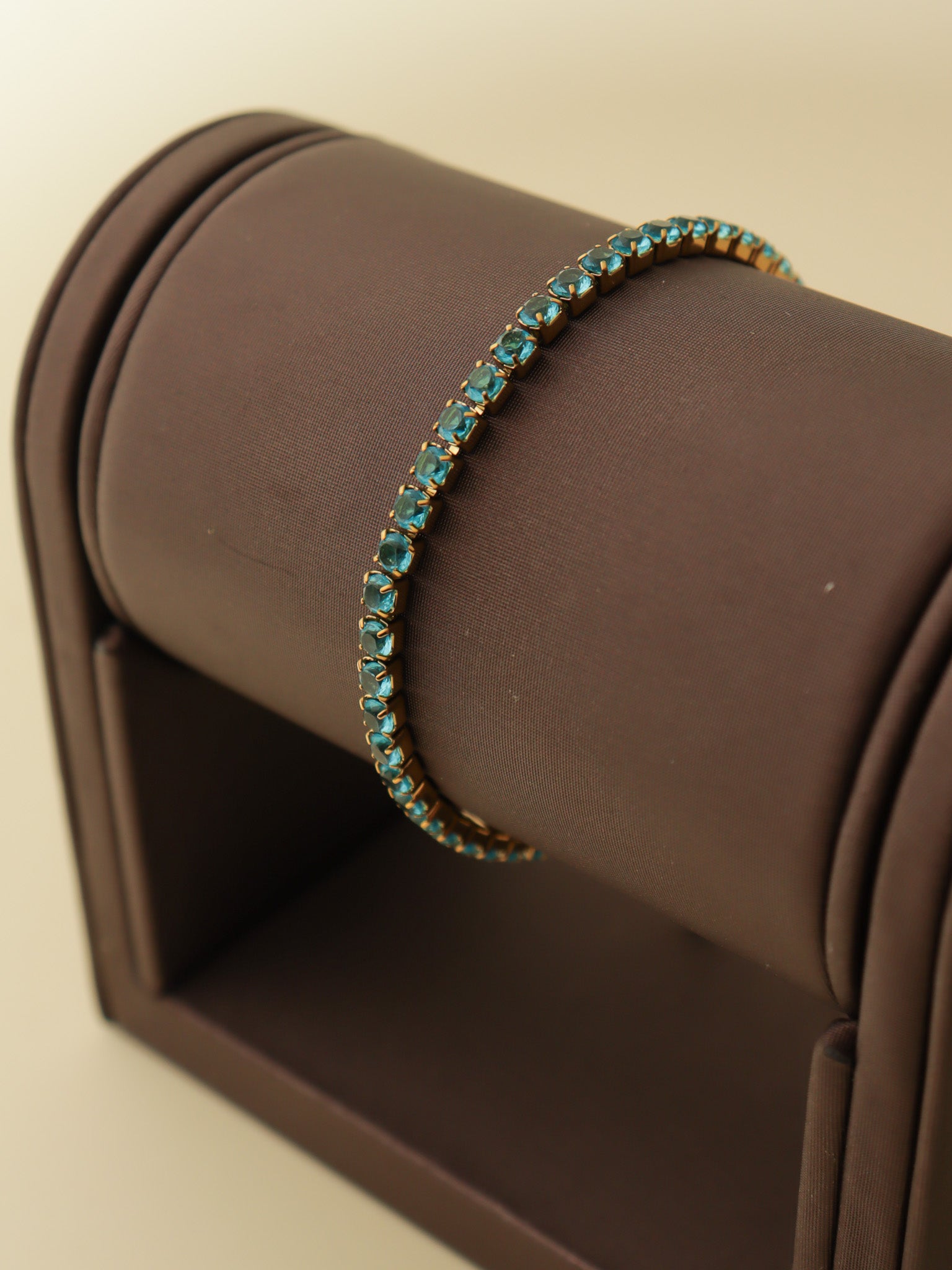 Azure Tennis Bracelet